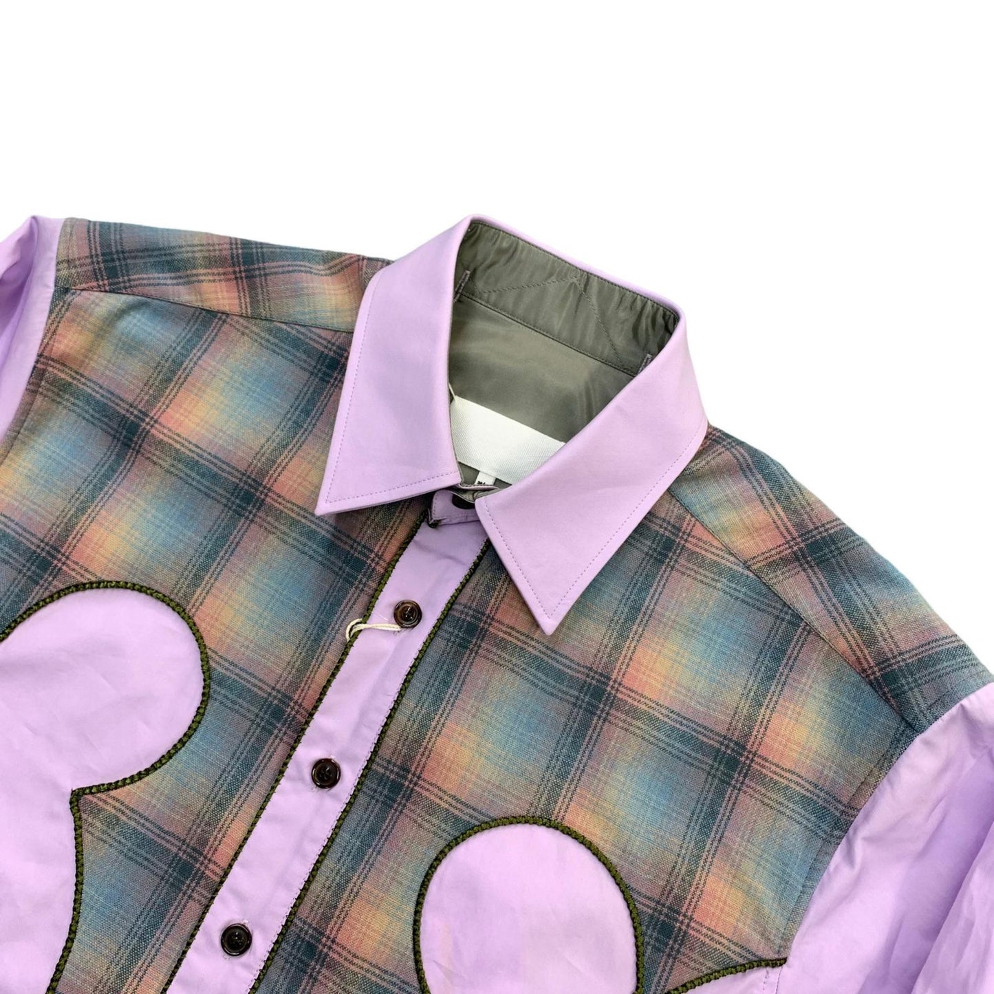 Maison Margiela | メゾンマルジェラ ×PENDLETON ウエスタンシャツ 長袖シャツ パープル サイズ：37
