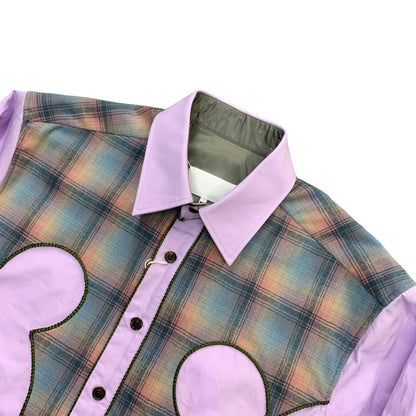Maison Margiela | メゾンマルジェラ ×PENDLETON ウエスタンシャツ 長袖シャツ パープル サイズ：37