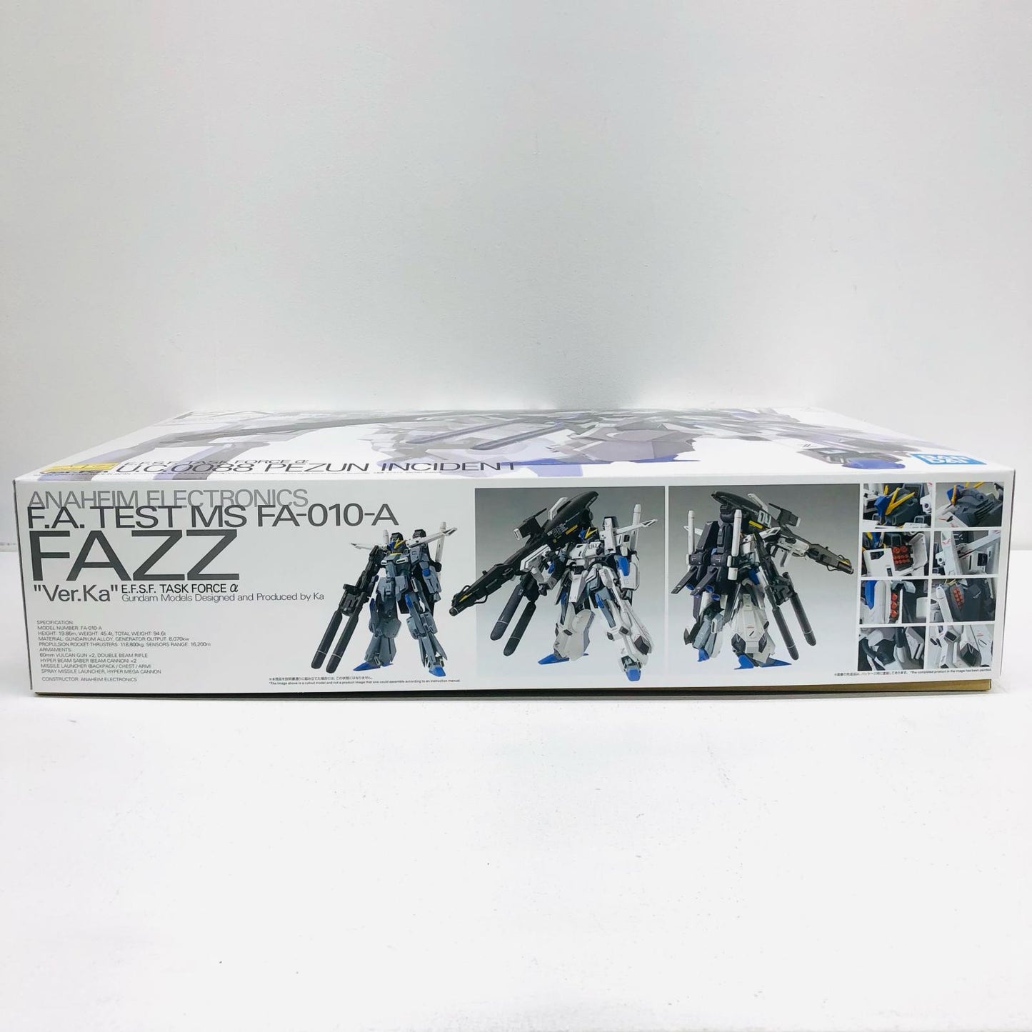1/100 MG FAZZ Ver.Ka "Gundam Sentinel" [5058880]
