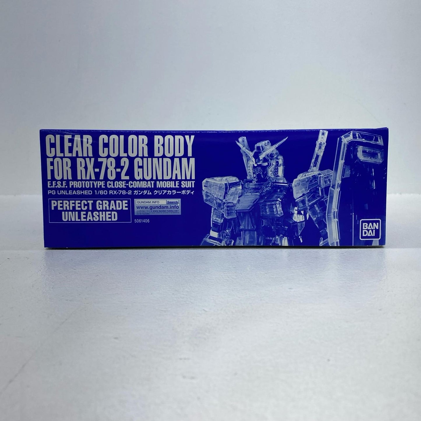 1/60 PG UNLEASHED RX-78-2 Gundam Clear Color Body Exterior Parts Set "Mobile Suit Gundam" Premium Bandai Limited [5061406]