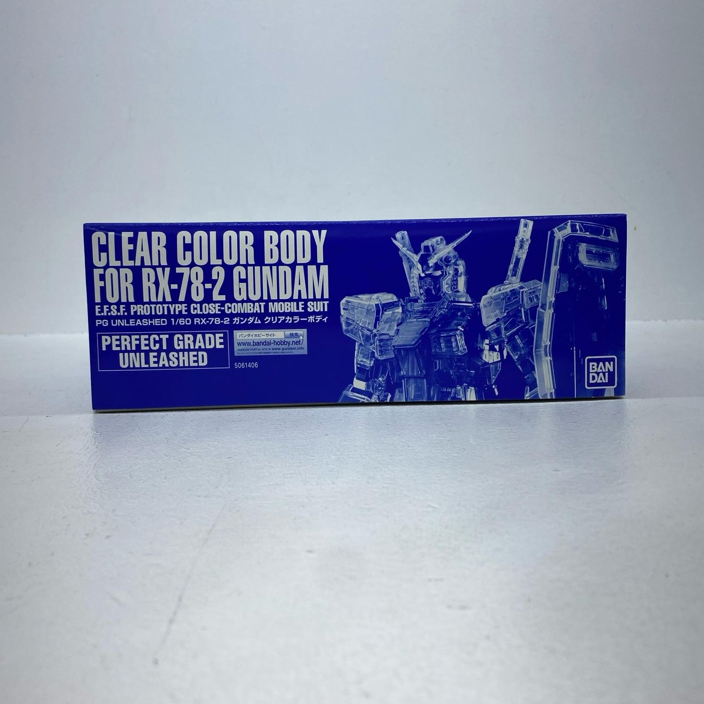 1/60 PG UNLEASHED RX-78-2 Gundam Clear Color Body Exterior Parts Set "Mobile Suit Gundam" Premium Bandai Limited [5061406]