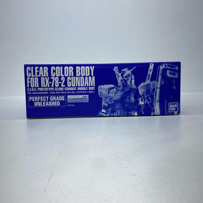 1/60 PG UNLEASHED RX-78-2 Gundam Clear Color Body Exterior Parts Set "Mobile Suit Gundam" Premium Bandai Limited [5061406]