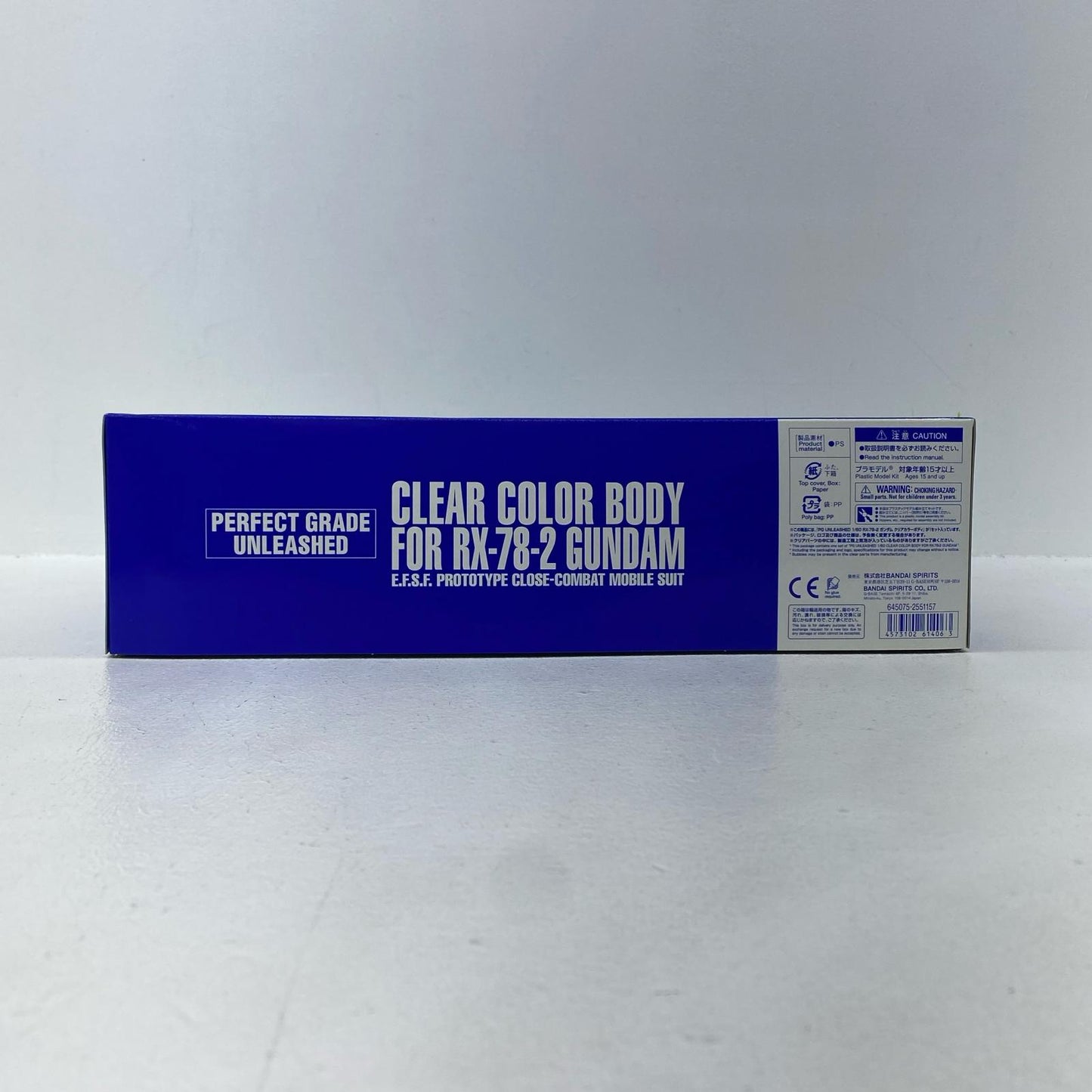 1/60 PG UNLEASHED RX-78-2 Gundam Clear Color Body Exterior Parts Set "Mobile Suit Gundam" Premium Bandai Limited [5061406]