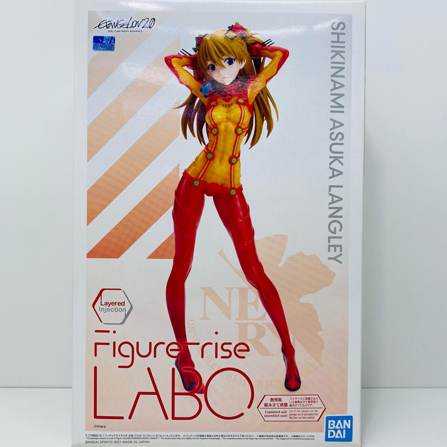 Figure-riseLABO式波・アスカ・ラングレー「ヱヴァンゲリヲン新劇場版」[5060755]