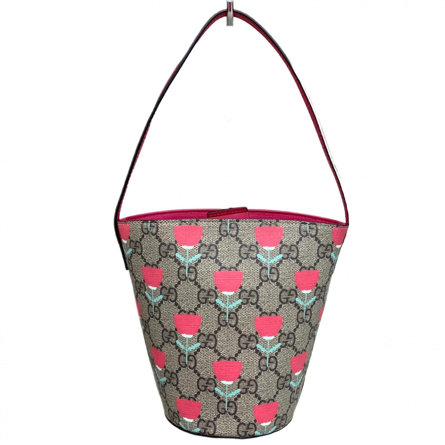 GUCCI | グッチ キム・スンヨン GG プリント バケットバッグ ショルダーバッグ 752356・498879 GGスプリーム　チルドレンズ　バケットバッグ