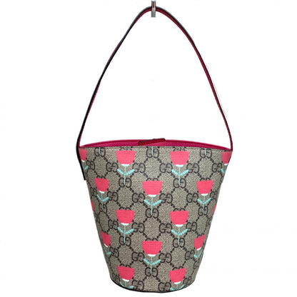 GUCCI | グッチ キム・スンヨン GG プリント バケットバッグ ショルダーバッグ 752356・498879 GGスプリーム　チルドレンズ　バケットバッグ
