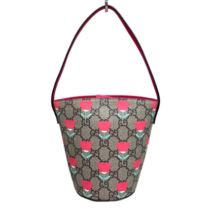 GUCCI | グッチ キム・スンヨン GG プリント バケットバッグ ショルダーバッグ 752356・498879 GGスプリーム　チルドレンズ　バケットバッグ