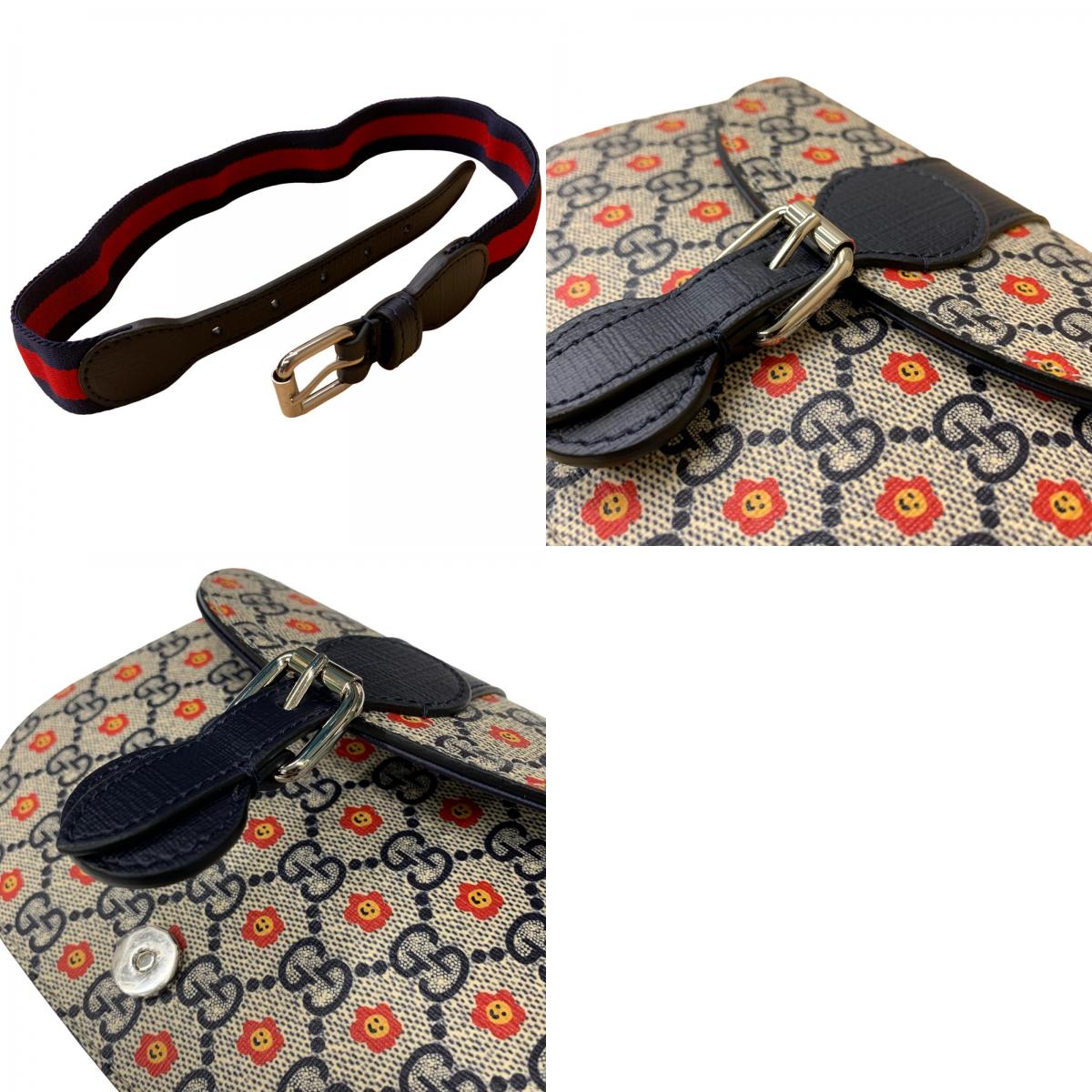 GUCCI | グッチ チルドレンズ GG プリント ベルトバッグ ウエストバッグ