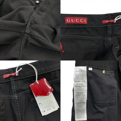 GUCCI | グッチ デニム クロップド スリムパンツ デニムパンツ ブラック サイズ：30