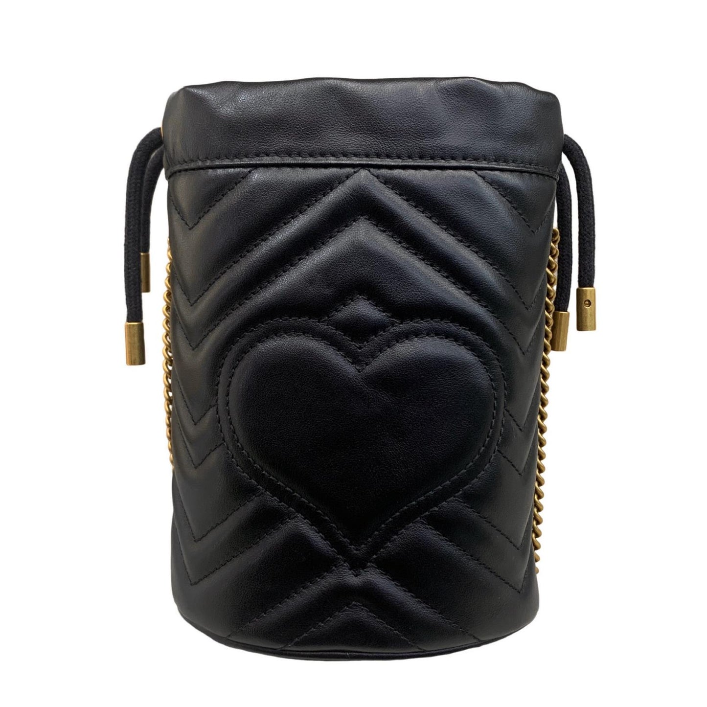 GUCCI | グッチ スモール バケットバッグ ショルダーバッグ ブラック【瀬戸大橋店】