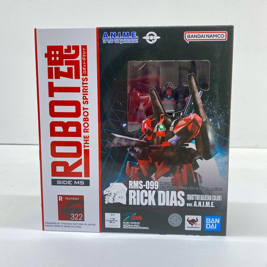ROBOT魂＜SIDEMS＞RMS-099リック・ディアス(クワトロ・バジーナカラー)ver.A.N.I.M.E.「機動戦士Zガンダム」【フィギュア】