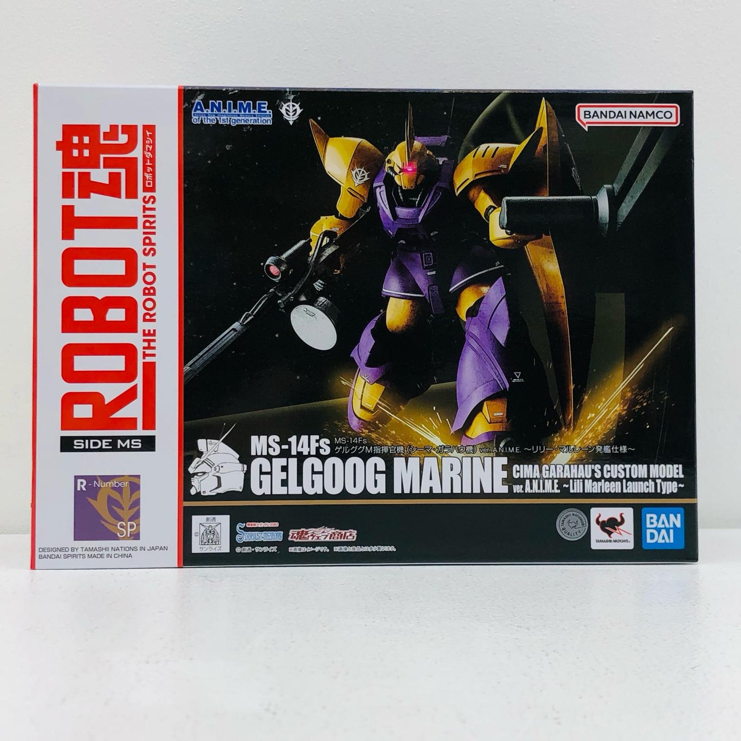 ROBOT魂＜SIDEMS＞MS-14FsゲルググM指揮官機(シーマ・ガラハウ機).A.N.I.M.E.「機動戦士ガンダム0083STARDUSTMEMORY」魂ウェブ商店限定【フィギュア】