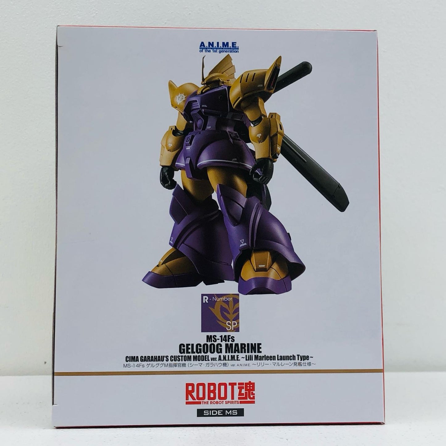 ROBOT魂＜SIDEMS＞MS-14FsゲルググM指揮官機(シーマ・ガラハウ機).A.N.I.M.E.「機動戦士ガンダム0083STARDUSTMEMORY」魂ウェブ商店限定【フィギュア】