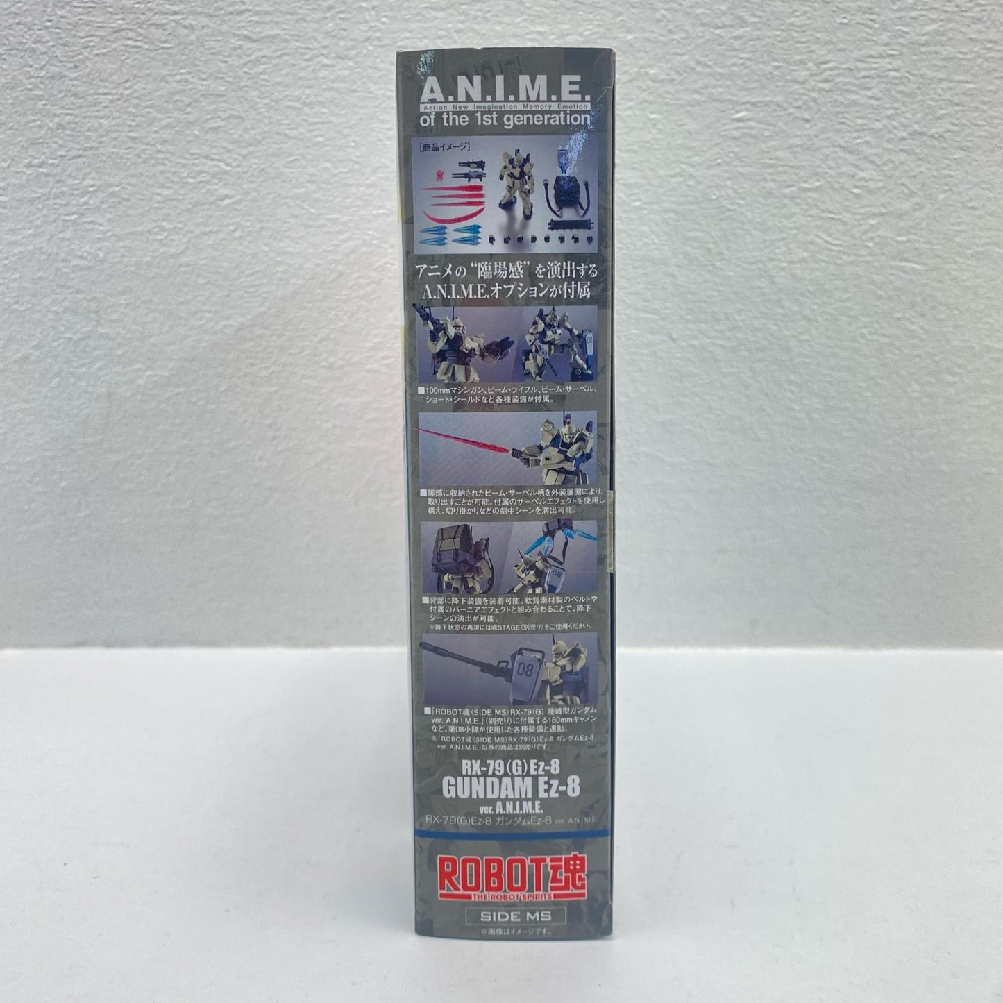 ROBOT魂＜SIDEMS＞RX-79(G)Ez-8ガンダムEz-8ver.A.N.I.M.E.「機動戦士ガンダム第08MS小隊」【フィギュア】