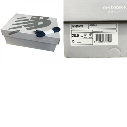 NEW BALANCE | ニューバランス M990NV6 スニーカー ネイビー 28cm