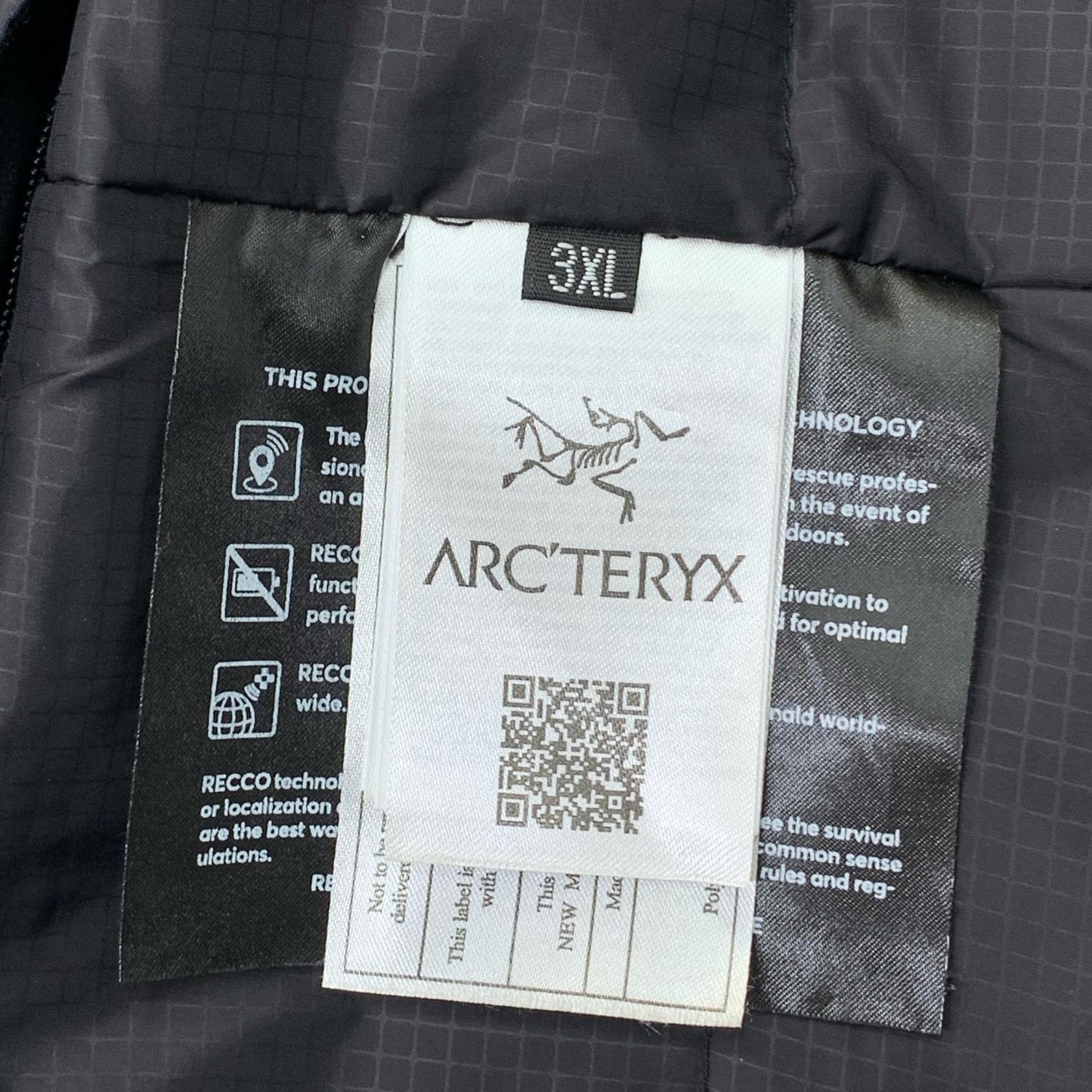 ARC'TERYX | アークテリクス MACAI JACKET ナイロンジャケット サイズ：3XL ブラック