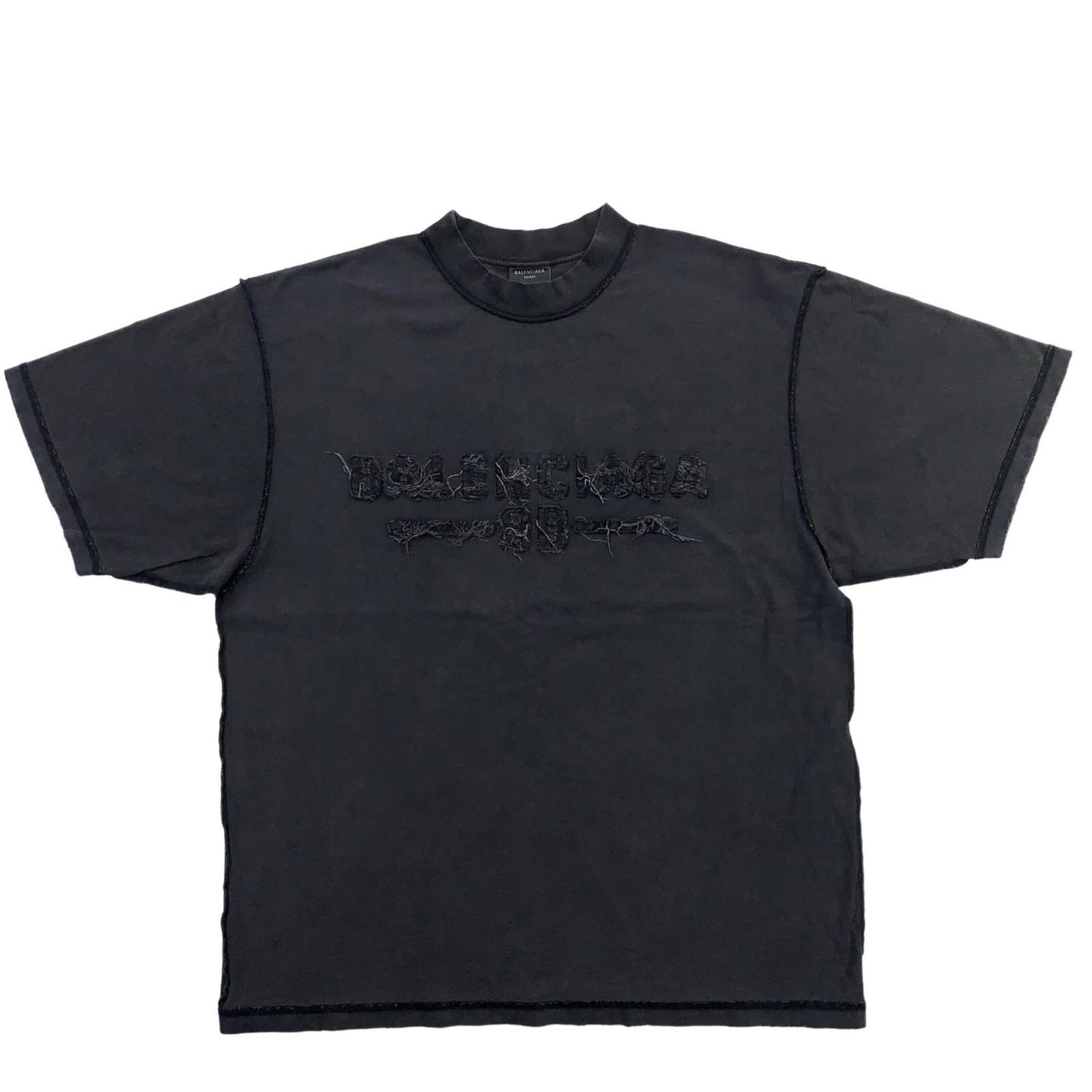 BALENCIAGA | バレンシアガ Inside Out Medium Fit T-Shirt 半袖Ｔシャツ グレー サイズ：M