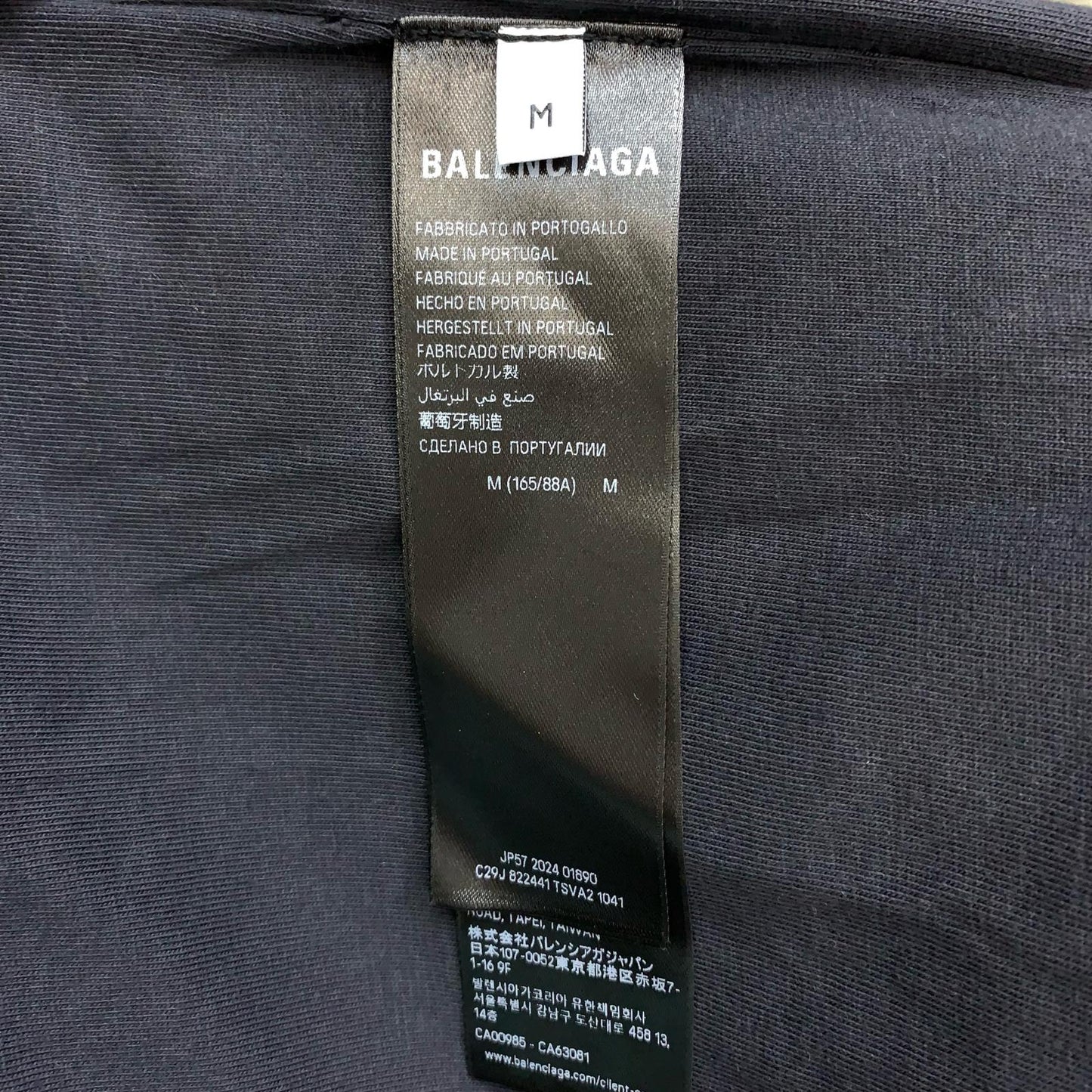 BALENCIAGA | バレンシアガ Inside Out Medium Fit T-Shirt 半袖Ｔシャツ グレー サイズ：M