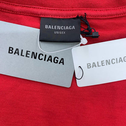 BALENCIAGA | バレンシアガ Oversized T-Shirt 半袖Ｔシャツ レッド サイズ：1