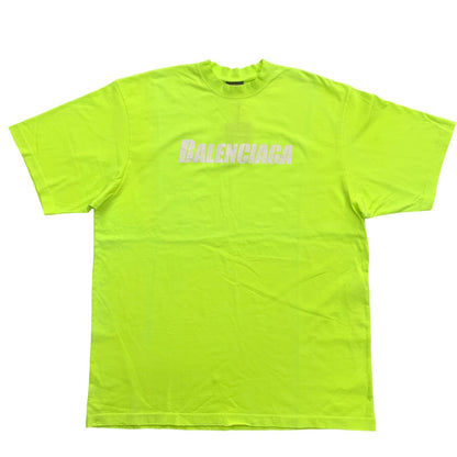 BALENCIAGA | バレンシアガ Boxy T-Shirt 半袖Ｔシャツ イエロー サイズ：XS