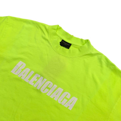 BALENCIAGA | バレンシアガ Boxy T-Shirt 半袖Ｔシャツ イエロー サイズ：XS