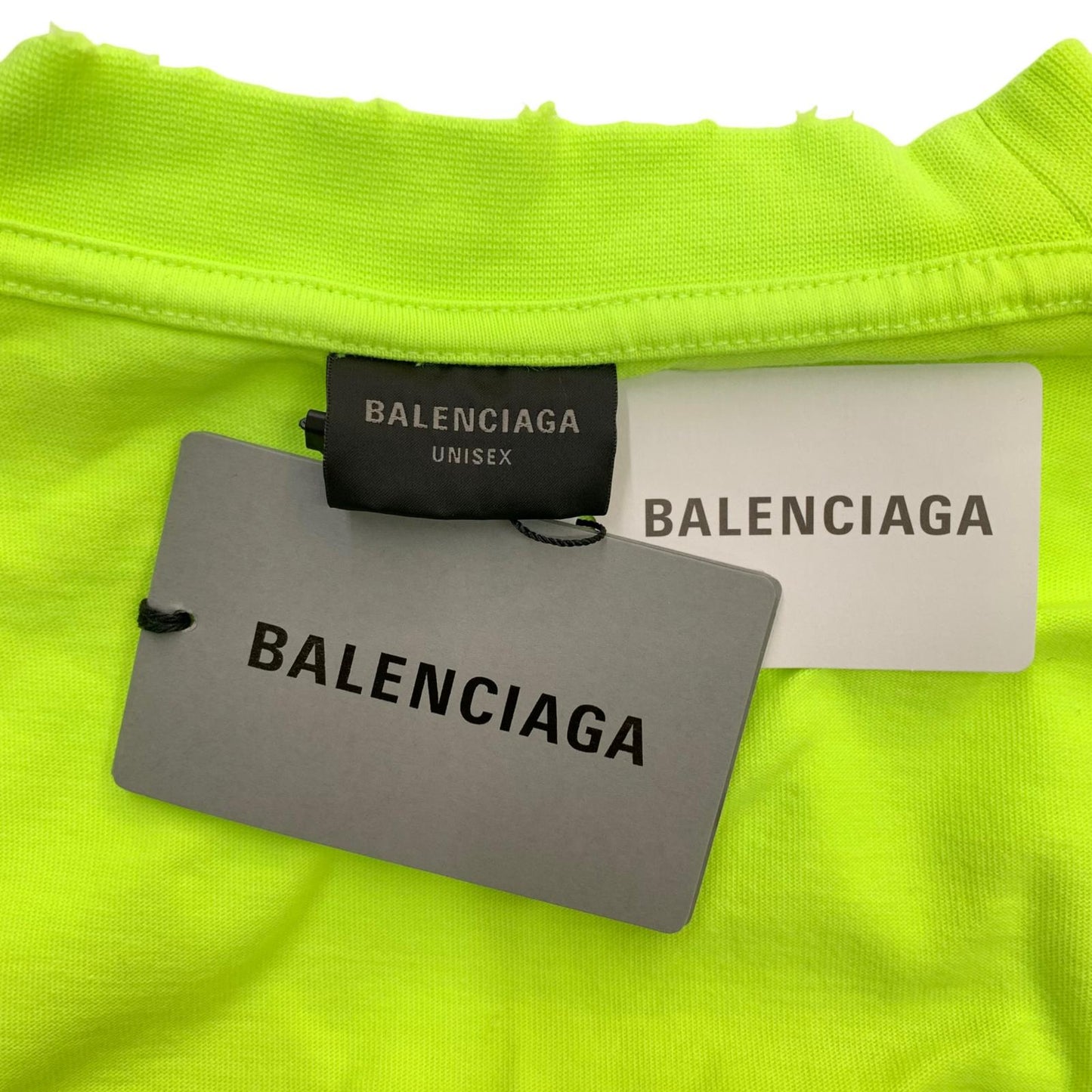 BALENCIAGA | バレンシアガ Boxy T-Shirt 半袖Ｔシャツ イエロー サイズ：XS