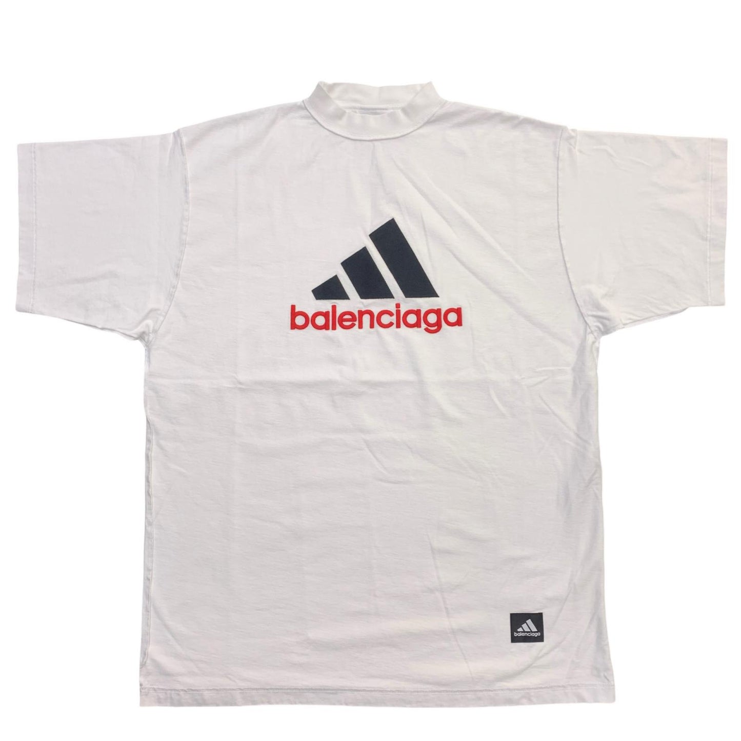 BALENCIAGA | バレンシアガ BALENCIAGA×adidas oversized 半袖Ｔシャツ ホワイト サイズ：L