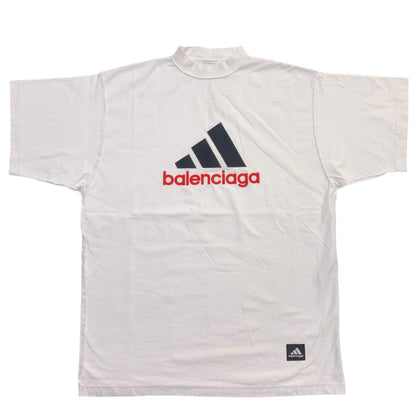 BALENCIAGA | バレンシアガ BALENCIAGA×adidas oversized 半袖Ｔシャツ ホワイト サイズ：L