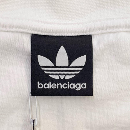 BALENCIAGA | バレンシアガ BALENCIAGA×adidas oversized 半袖Ｔシャツ ホワイト サイズ：L