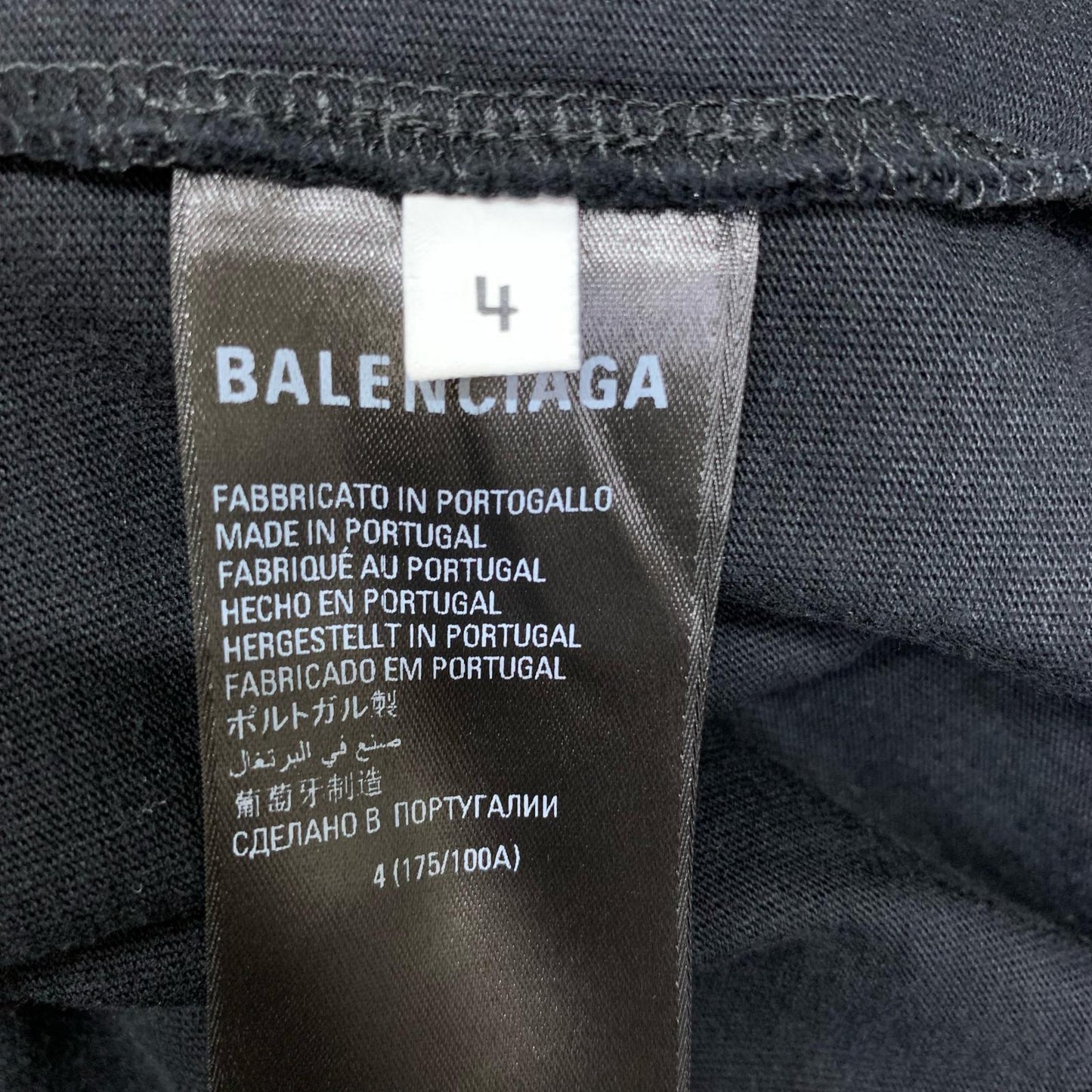 BALENCIAGA | バレンシアガ BALENCIAGA×adidas oversized 半袖Ｔシャツ ブラック サイズ：4