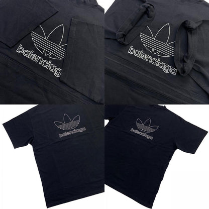 BALENCIAGA | バレンシアガ BALENCIAGA×adidas oversized 半袖Ｔシャツ ブラック サイズ：4