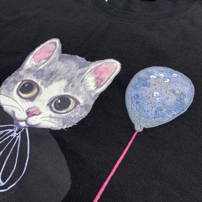 GUCCI | グッチ ヒグチユウコ コットンジャージー Tシャツ 半袖Ｔシャツ ブラック サイズ：S