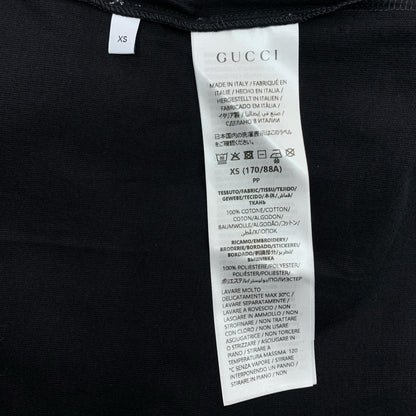 GUCCI | グッチ ヒグチユウコ コットンジャージー Tシャツ 半袖Ｔシャツ ブラック サイズ：XS
