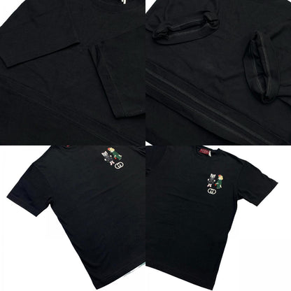 GUCCI | グッチ ヒグチユウコ コットンジャージー Tシャツ 半袖Ｔシャツ ブラック サイズ：XS