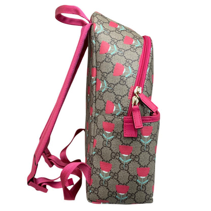 GUCCI | グッチ キム・スンヨン フラワー プリント バックパック リュック・デイパック 782708・525040 チルドレンズ GG バックパック　GGスプリーム