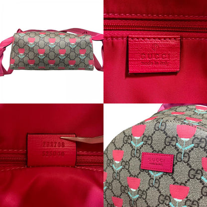 GUCCI | グッチ キム・スンヨン フラワー プリント バックパック リュック・デイパック 782708・525040 チルドレンズ GG バックパック　GGスプリーム