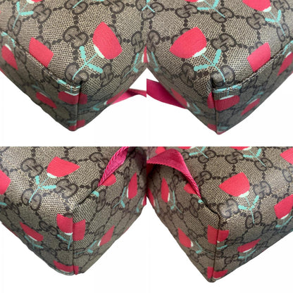 GUCCI | グッチ キム・スンヨン フラワー プリント バックパック リュック・デイパック 782708・525040 チルドレンズ GG バックパック　GGスプリーム