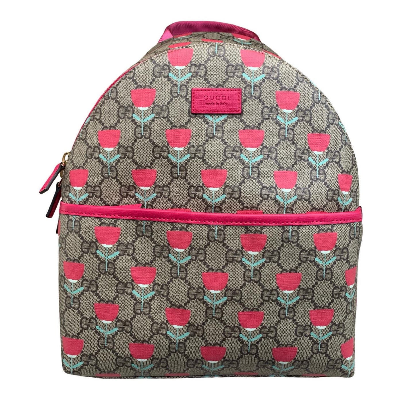 GUCCI | グッチ キム・スンヨン フラワー プリント バックパック リュック・デイパック 782708・525040 チルドレンズ GG バックパック　GGスプリーム