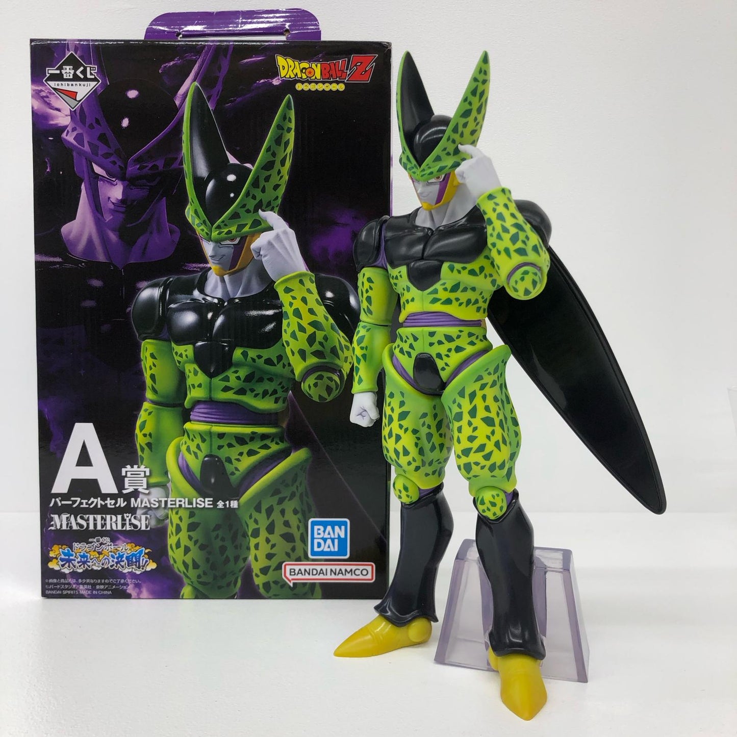 A賞パーフェクトセルMASTERLISE「未来への決闘!!/一番くじドラゴンボール」【フィギュア】
