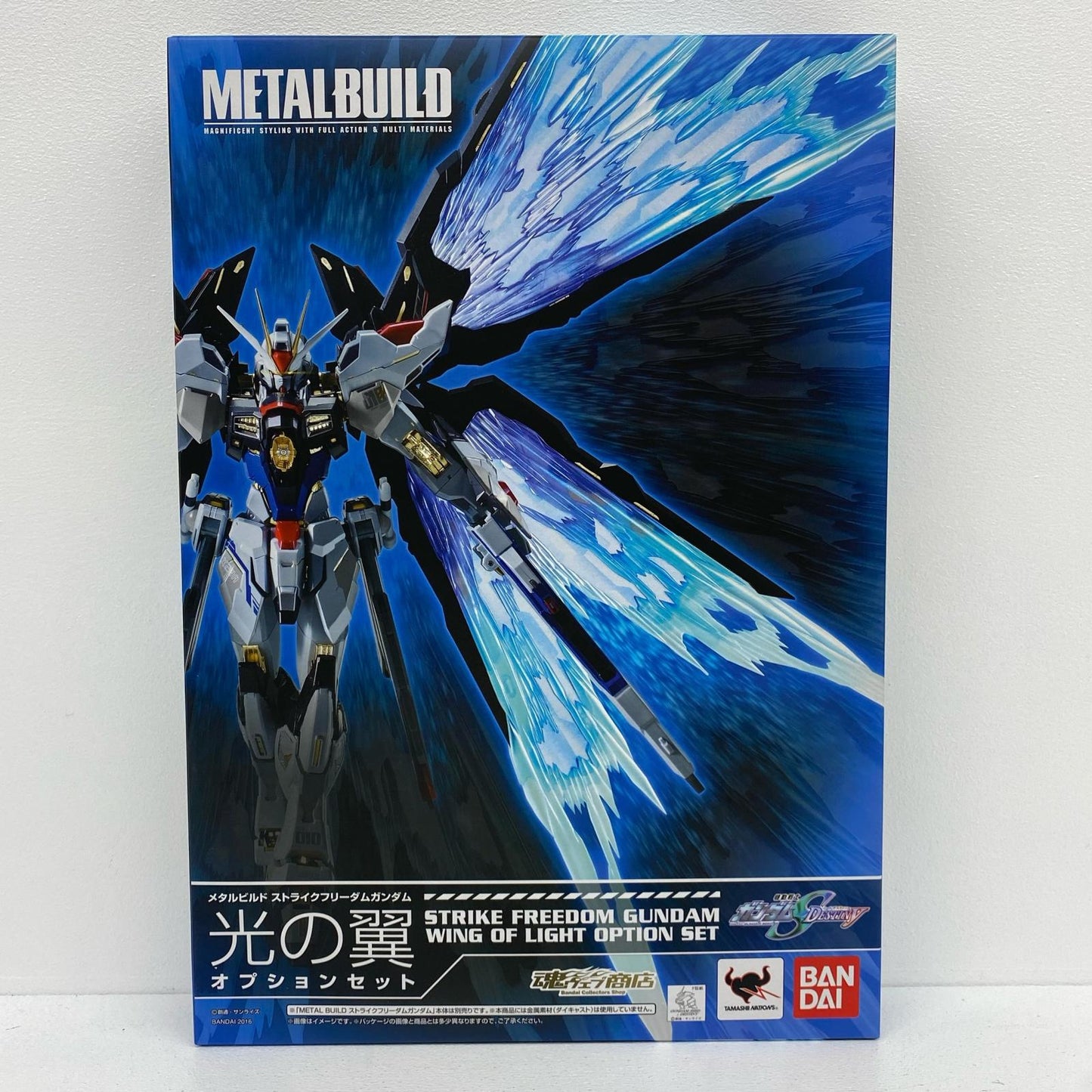 METALBUILDストライクフリーダムガンダム光の翼オプションセット「機動戦士ガンダムSEEDDESTINY」魂ウェブ商店限定