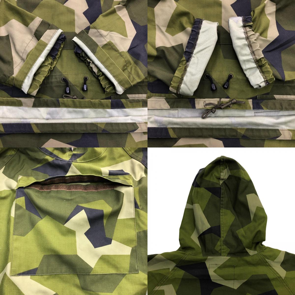 スウェーデン軍 M-90 スカンジナビアカモ ミリタリージャケット カモ【瀬戸大橋店】