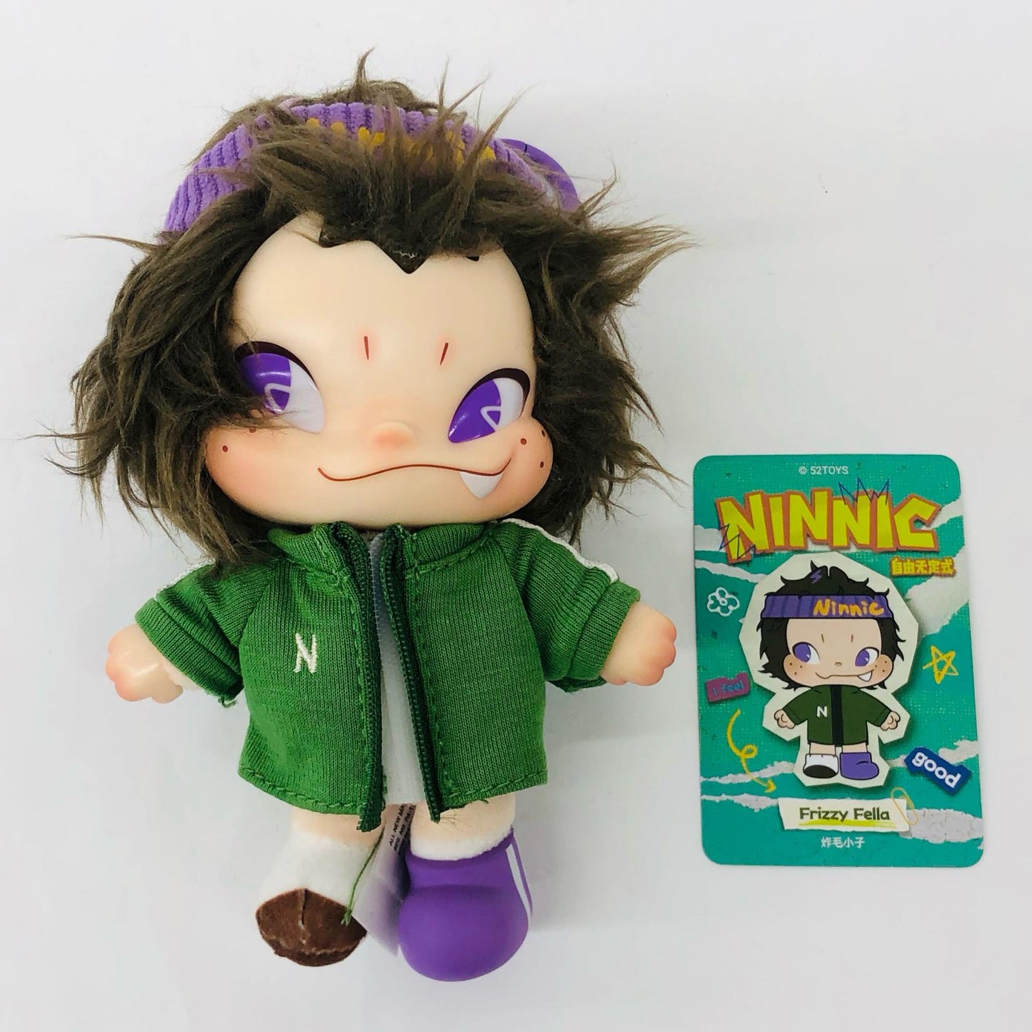 Frizzy Fella NINNIC ? WILD & FREE ぬいぐるみキーホル【フィギュア】
