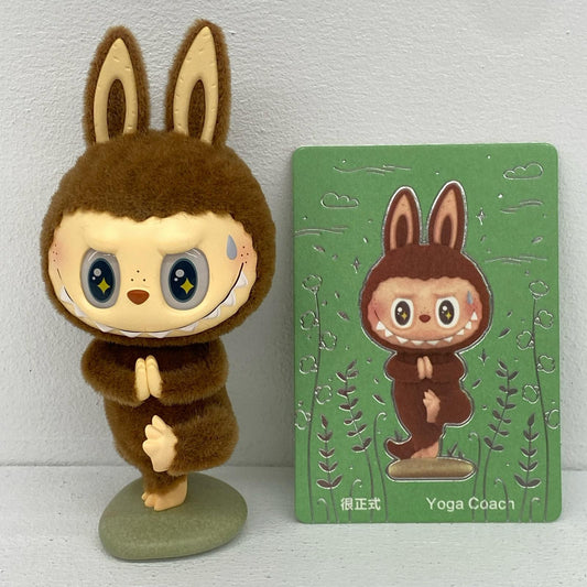 【シークレット】Yoga Coach 「POPMART THE MONSTERS Lazy Yoga シリーズ」【フィギュア】