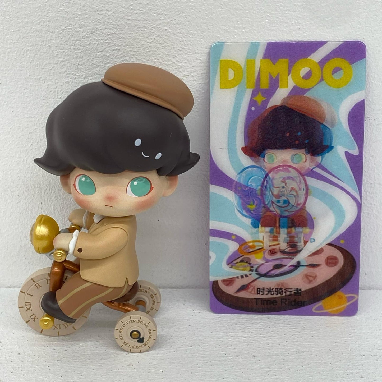 【シークレット1】Time Rider 「POPMART DIMOO タイムローミング シリーズ」【フィギュア】