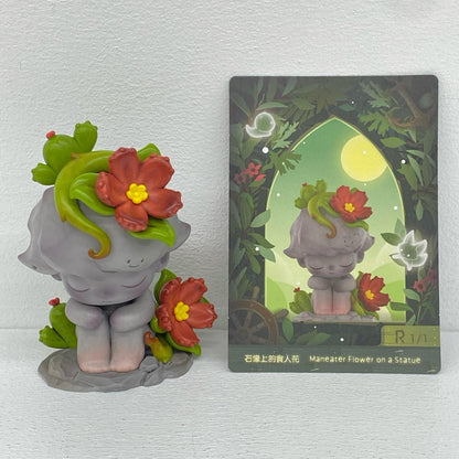 【シークレット】Maneater Flower on a Statue 「POPMART DIMOO No One’s Gonna Sleep Tonight シリーズ」【フィギュア】