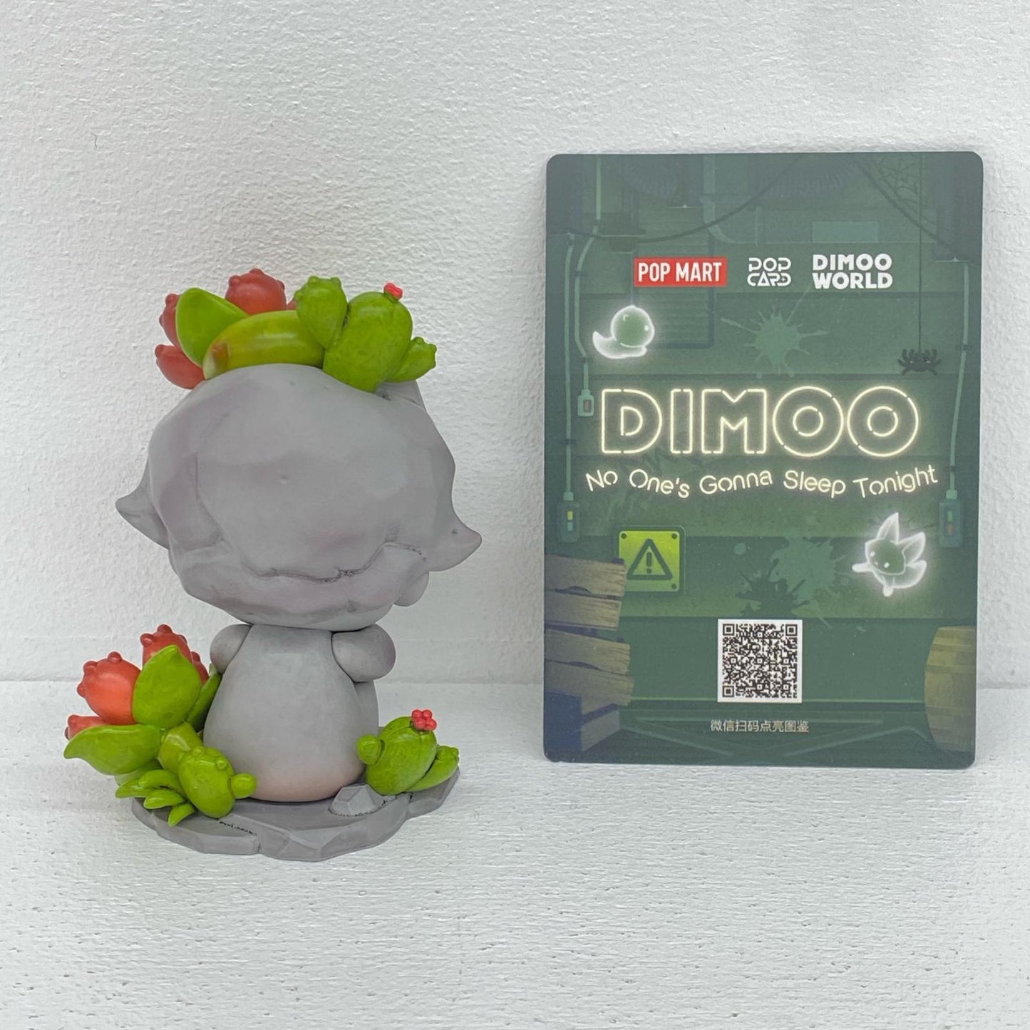 【シークレット】Maneater Flower on a Statue 「POPMART DIMOO No One’s Gonna Sleep Tonight シリーズ」【フィギュア】
