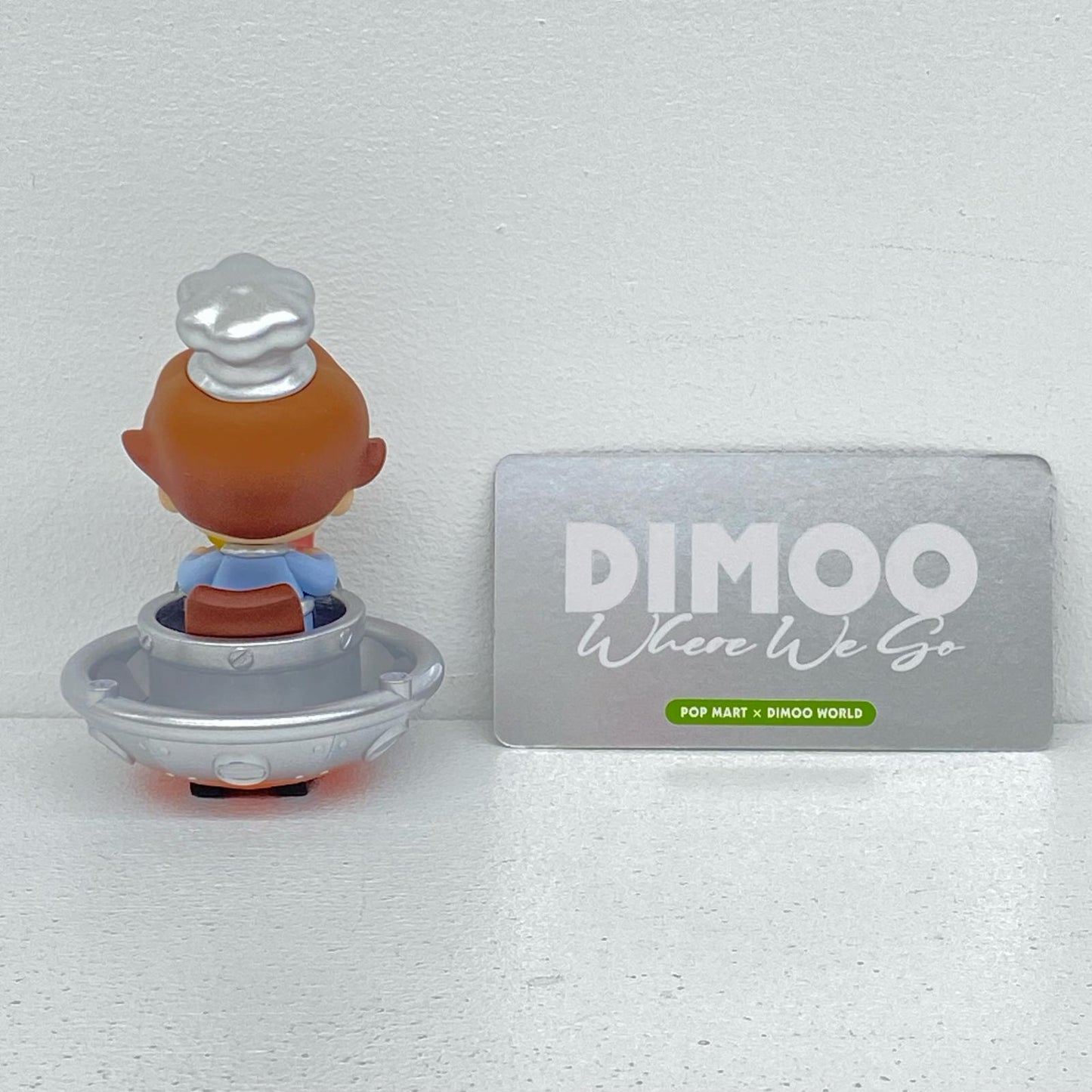 【シークレット】Courmet’s UFO 「POPMART DIMOO ディムー Where We Go シリーズ」【フィギュア】