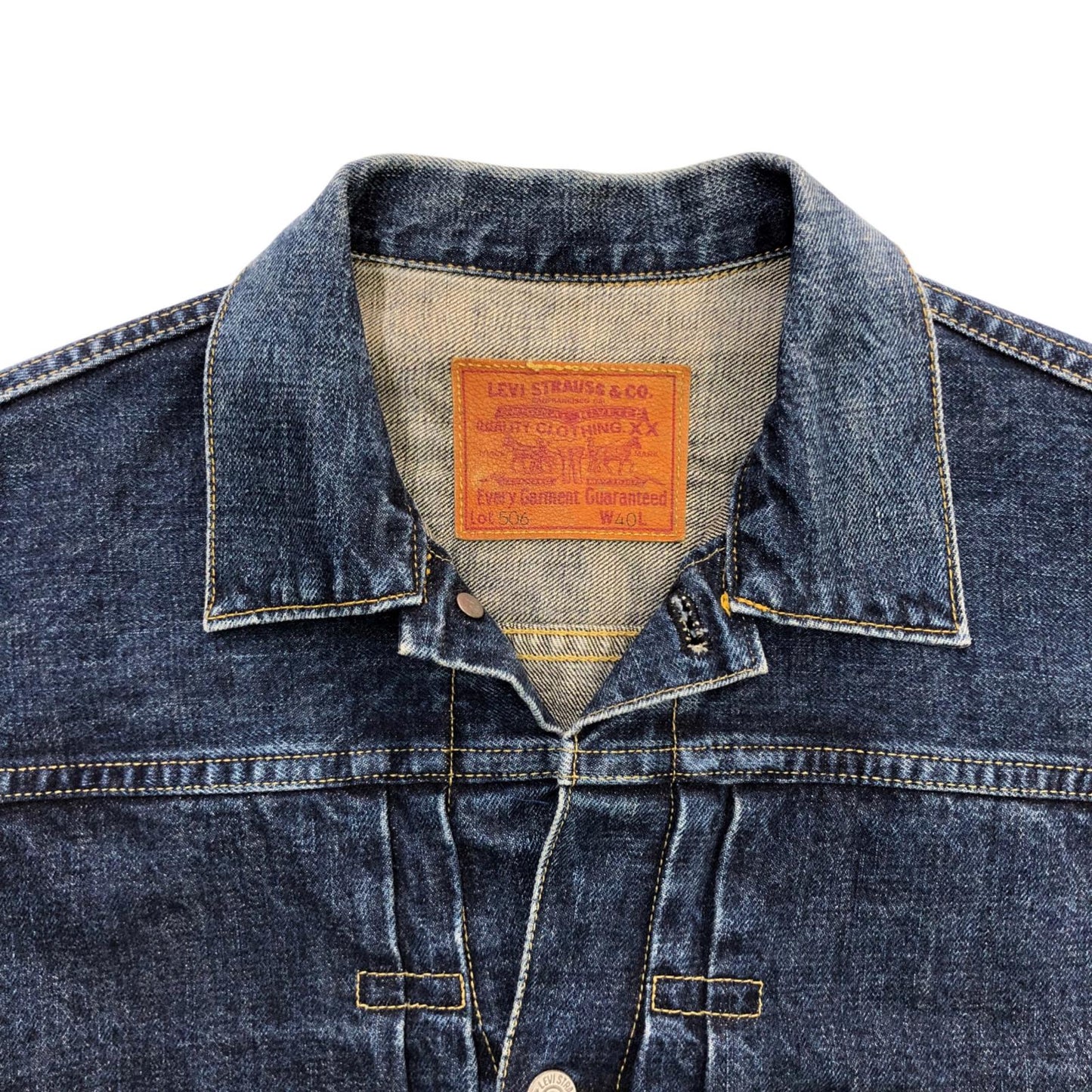 Levi's | リーバイス 506XX 大戦モデル ボタン裏刻印 J22 デニム インディゴ サイズ：40【瀬戸大橋店】