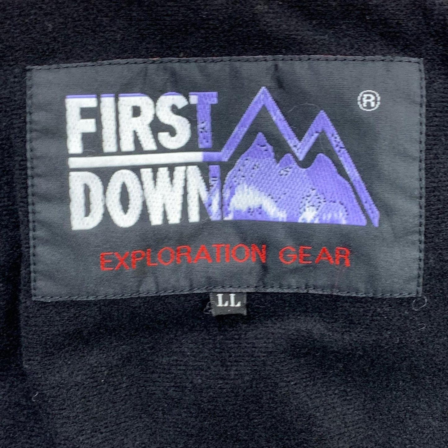 FIRST DOWN | ファーストダウン ナイロンジャケット サイズLL レッド
