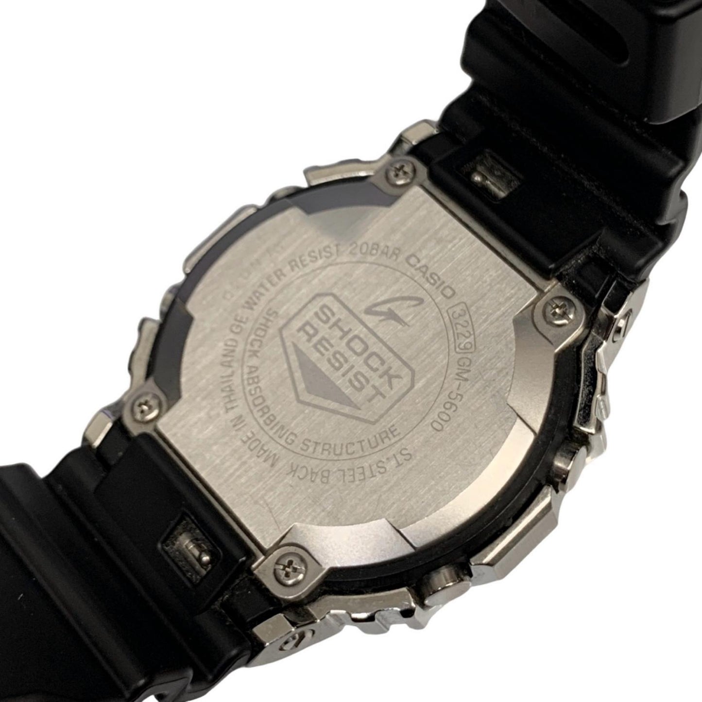 G-SHOCK | ジーショック 腕時計 シルバー 文字盤ブラック